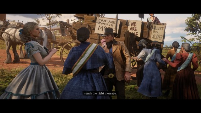 Women's Suffrage Rally