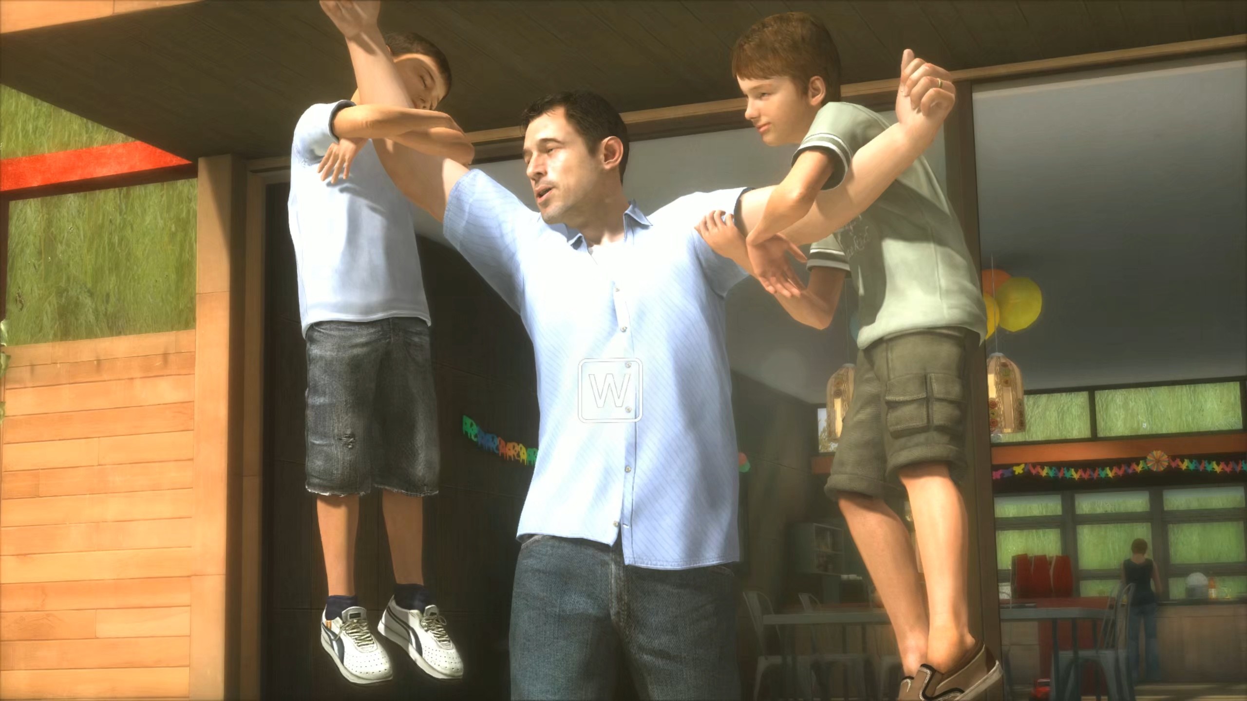 Ethan Playing With Jason And Shaun