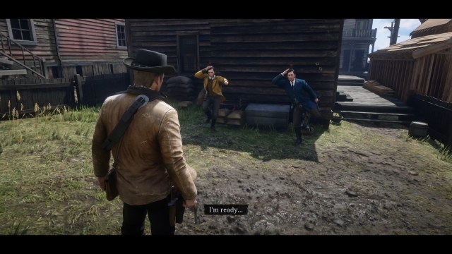 Arthur Shoots Bottles Off Proetus and Acrisius Heads