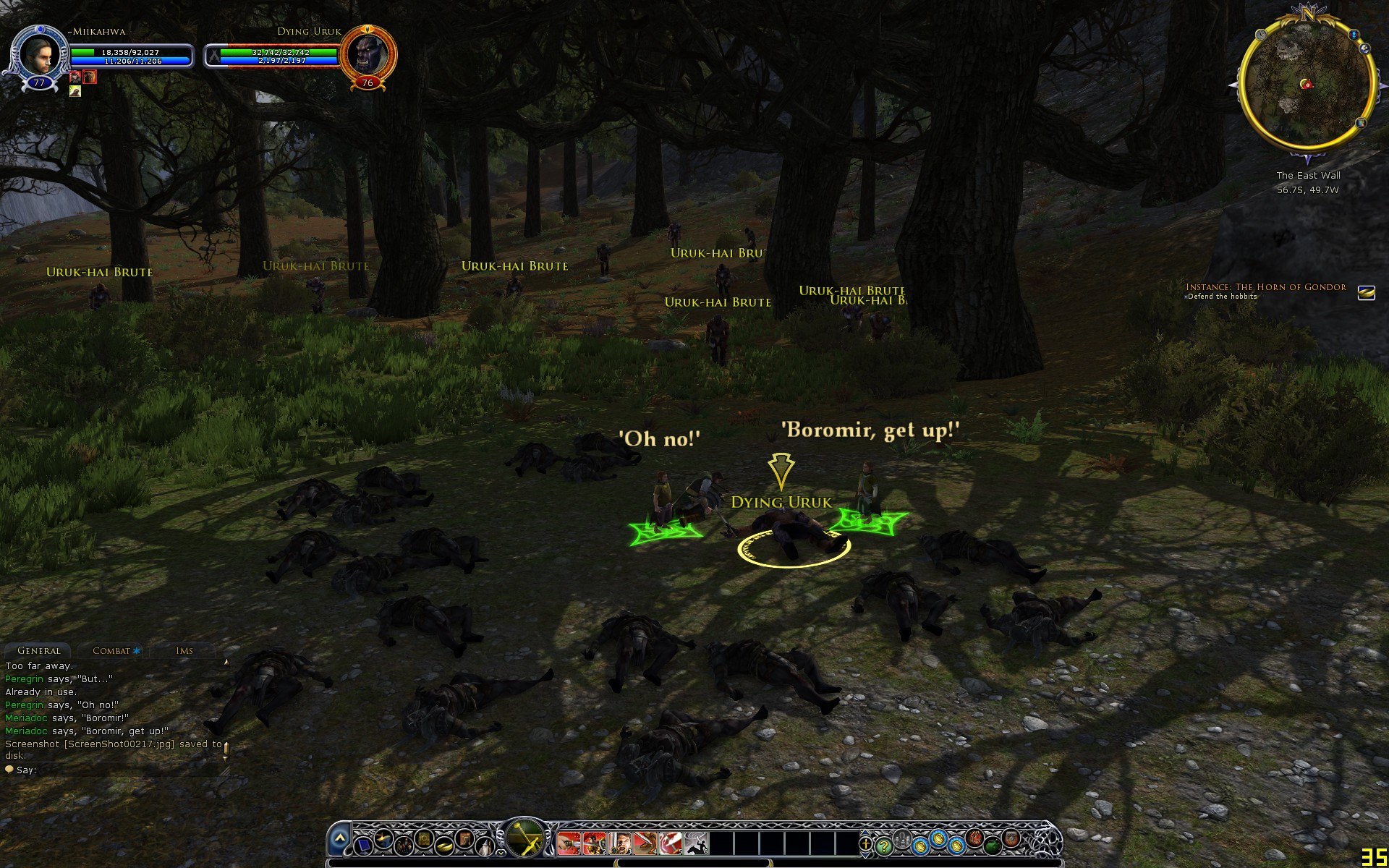 Boromir, The East Wall