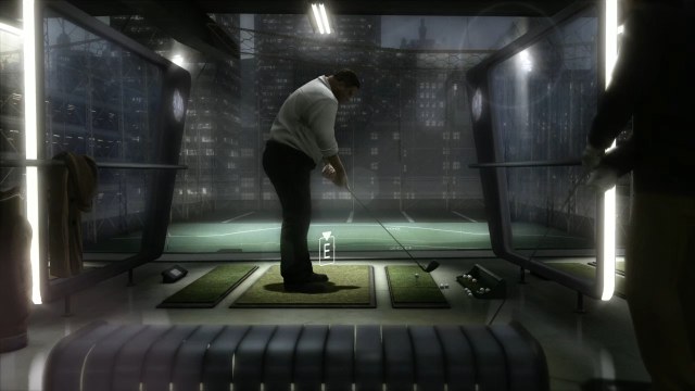 Scott Meets With Charles Kramer At A Driving Range