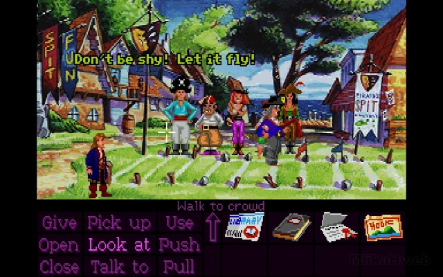 Booty Island Spitting Contest