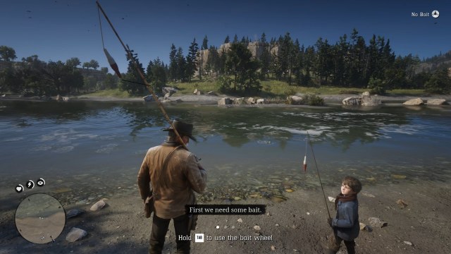 Arthur Takes Jack Marston Fishing