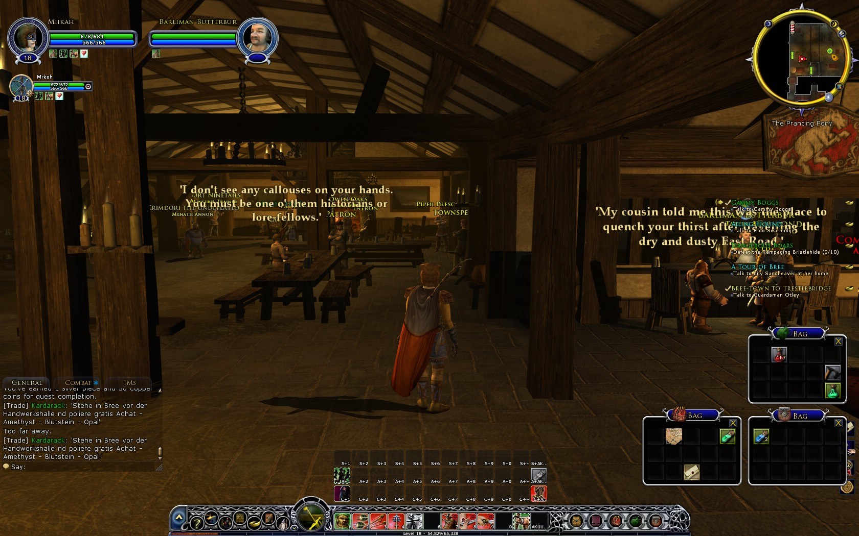 The Prancing Pony, Bree