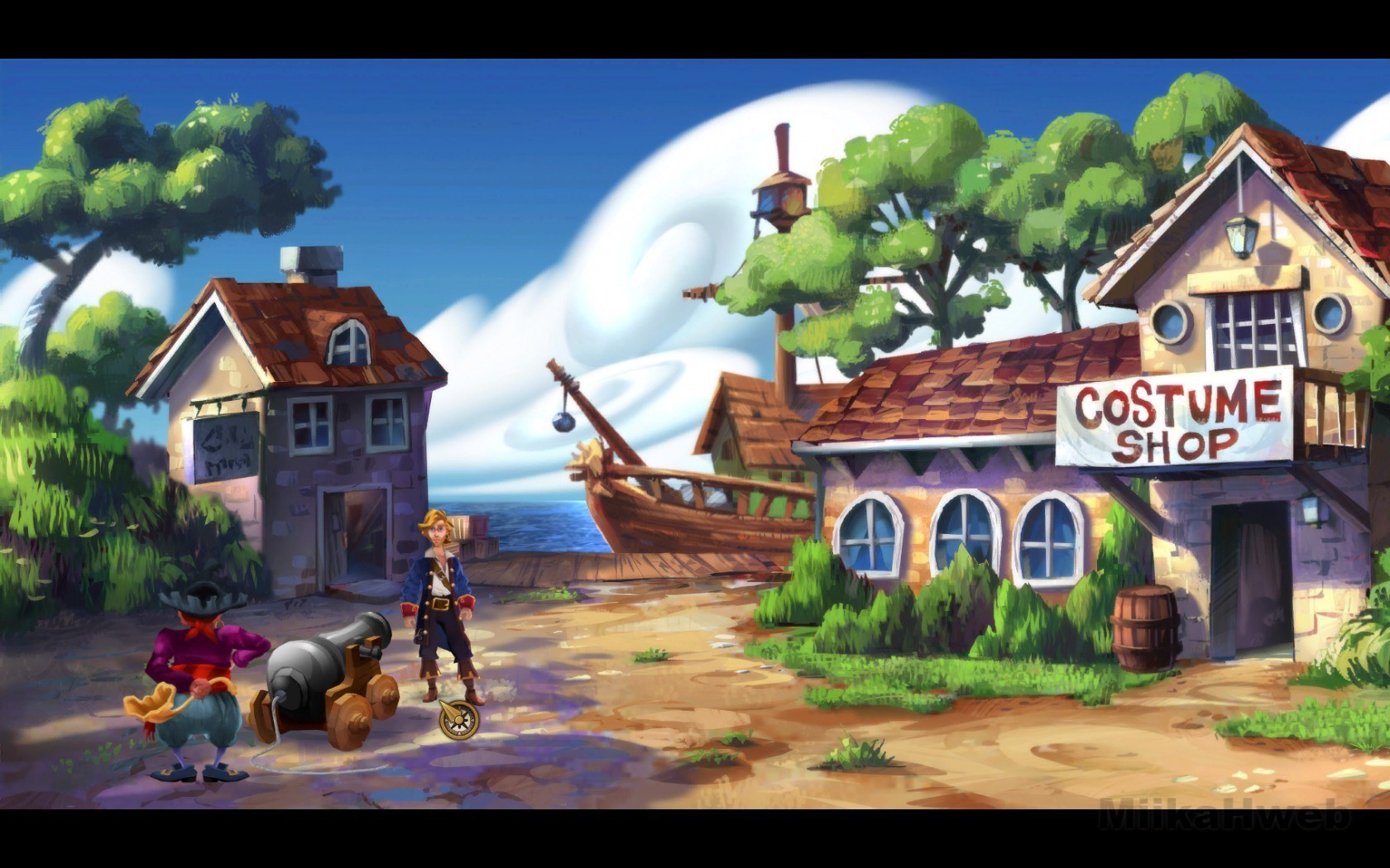 Ville de la Booty, Booty Island