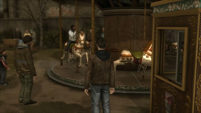 Ethan Watches Shaun Ride On The Carousel