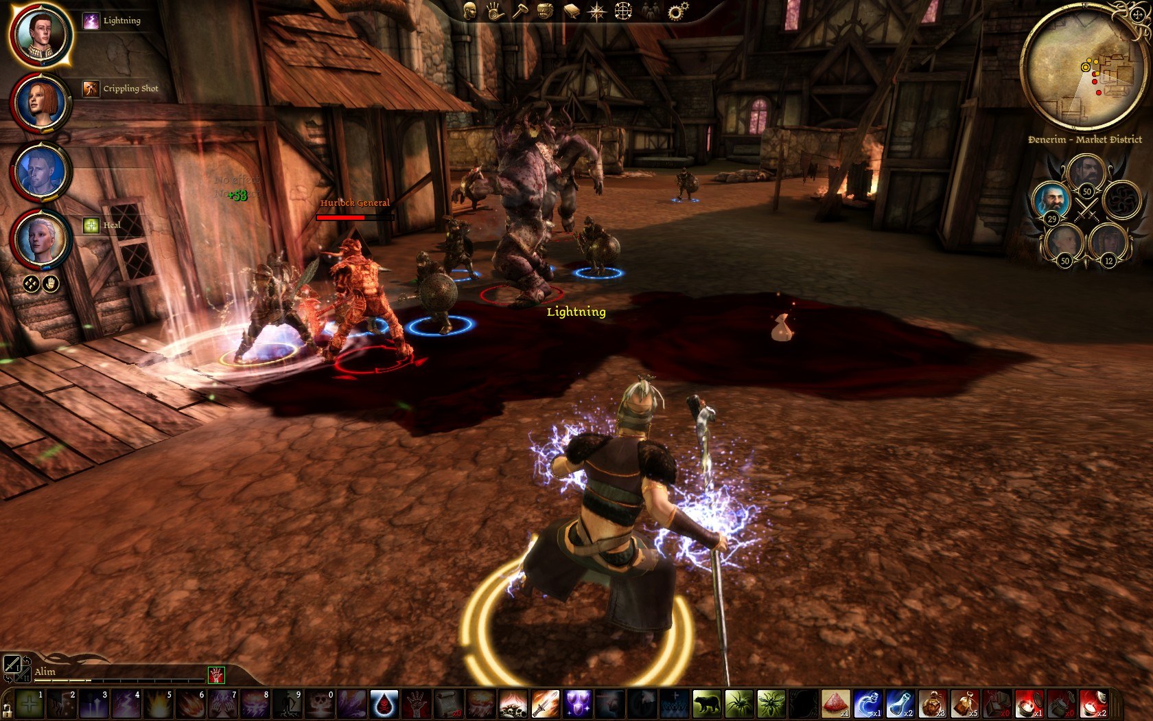 Market District - The Battle of Denerim