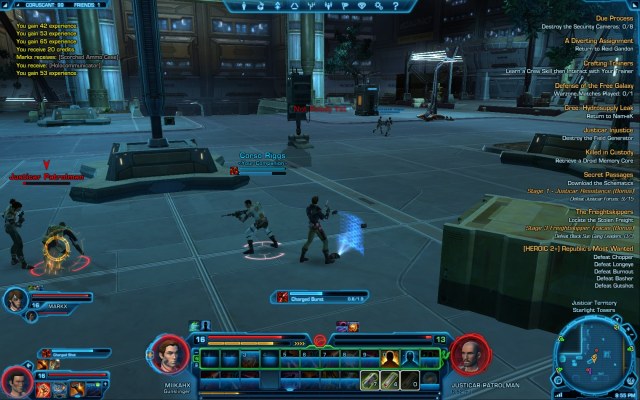 Gunslinger, Coruscant