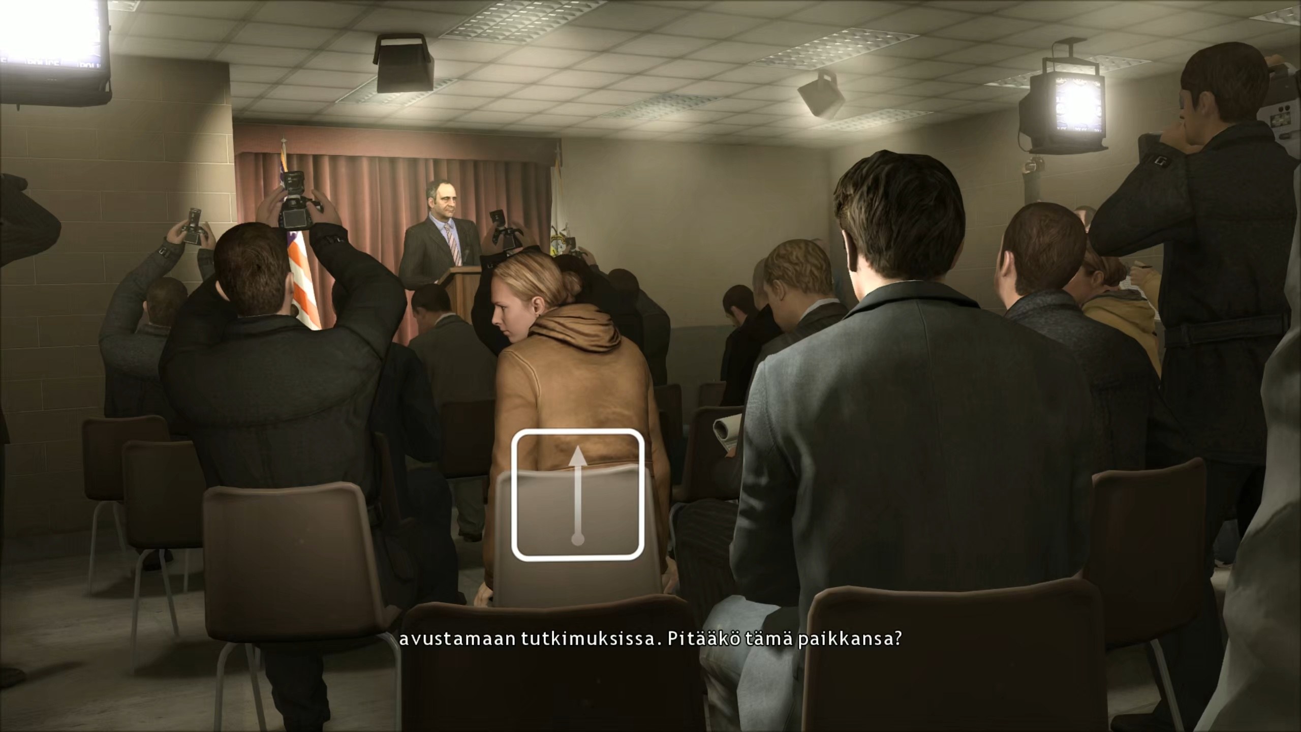Perry Informs Press About The Origami Killer