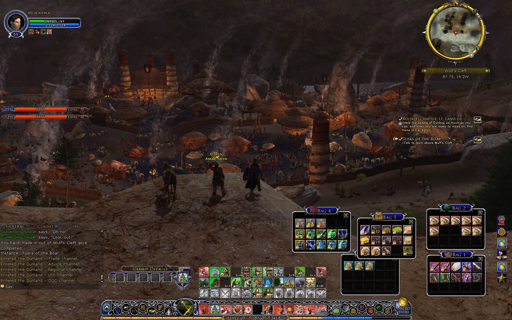 Wulf's Cleft, Gap of Rohan