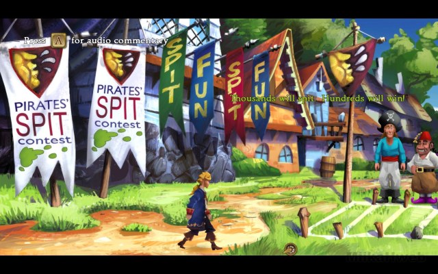 Booty Island Spitting Contest