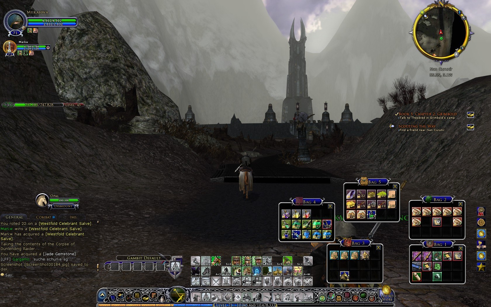 Isengard, Nan Curunír