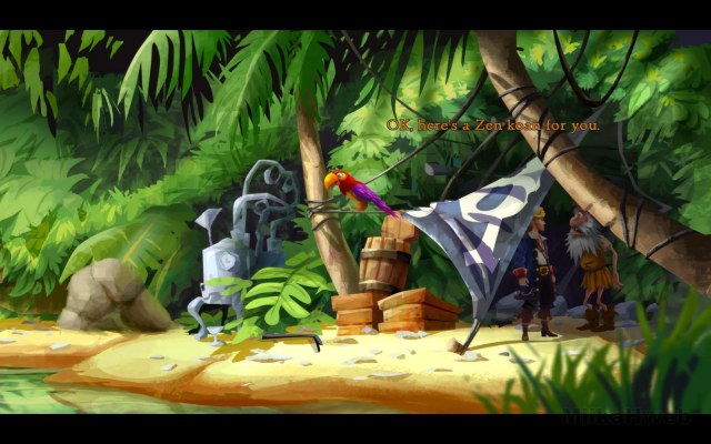 Herman Toothrot, Dinky Island