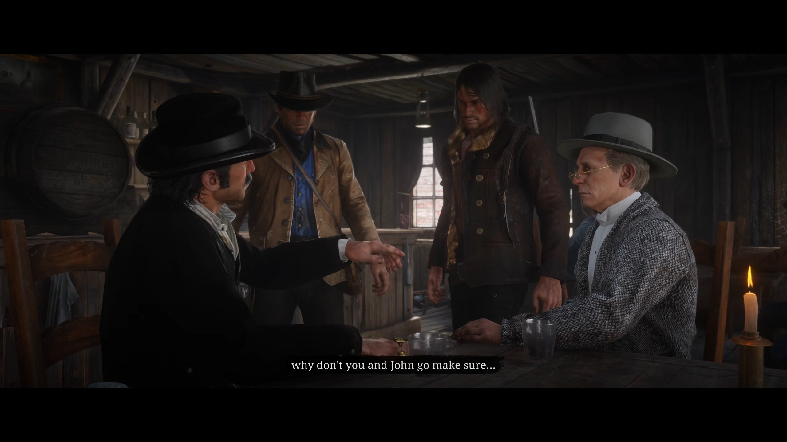 Meeting At Keane's Saloon