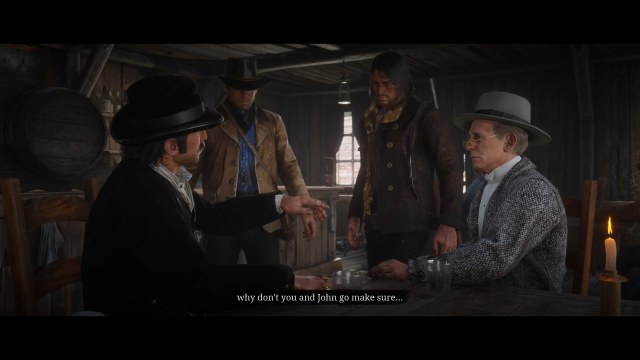 Meeting At Keane's Saloon