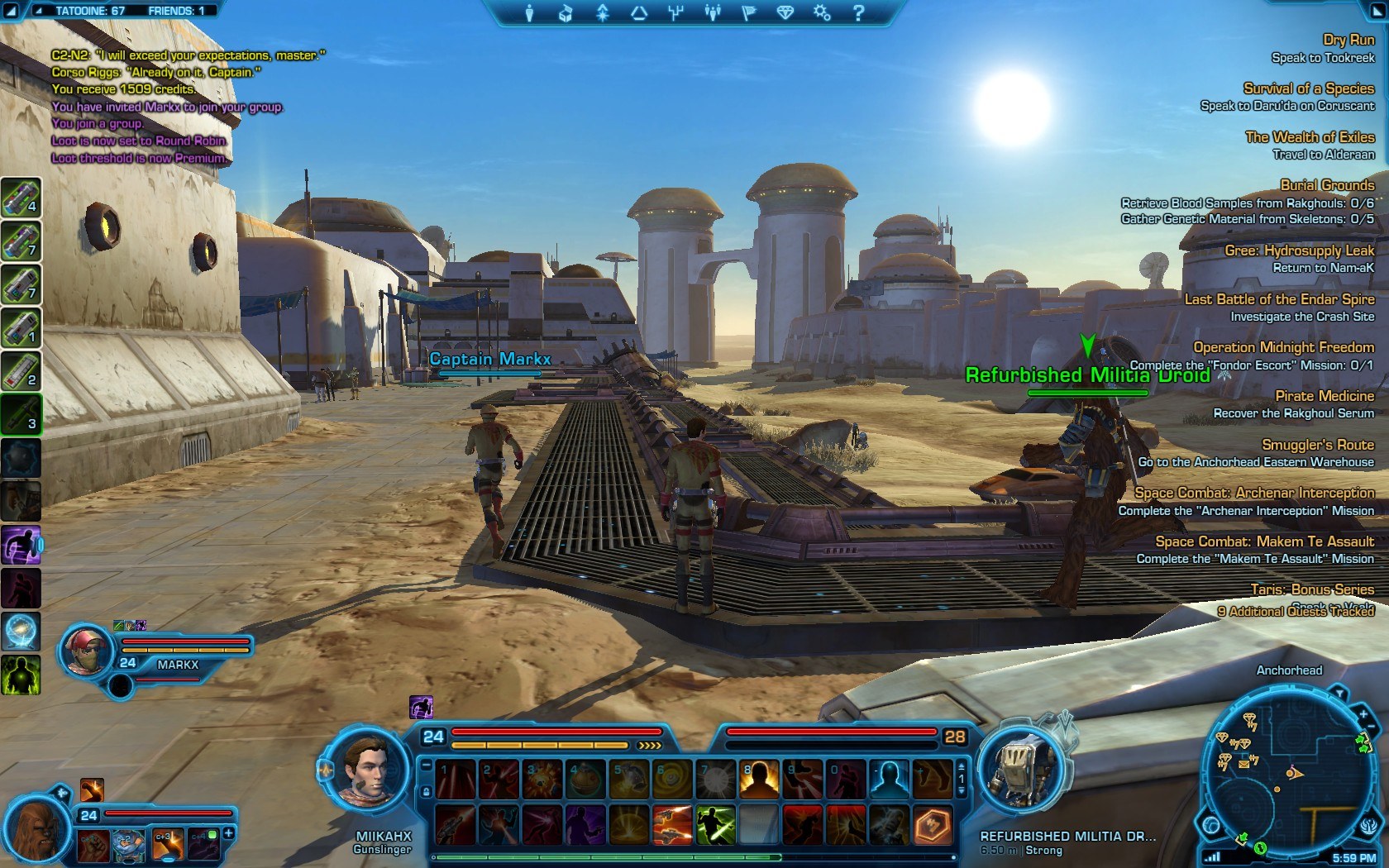 Gunslinger, Tatooine