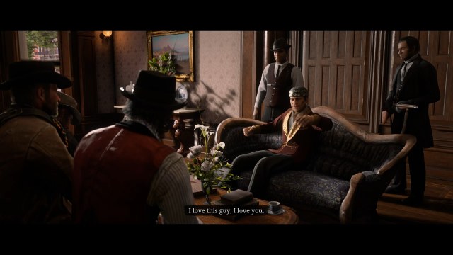 Arthur And Dutch Meet Angelo Bronte