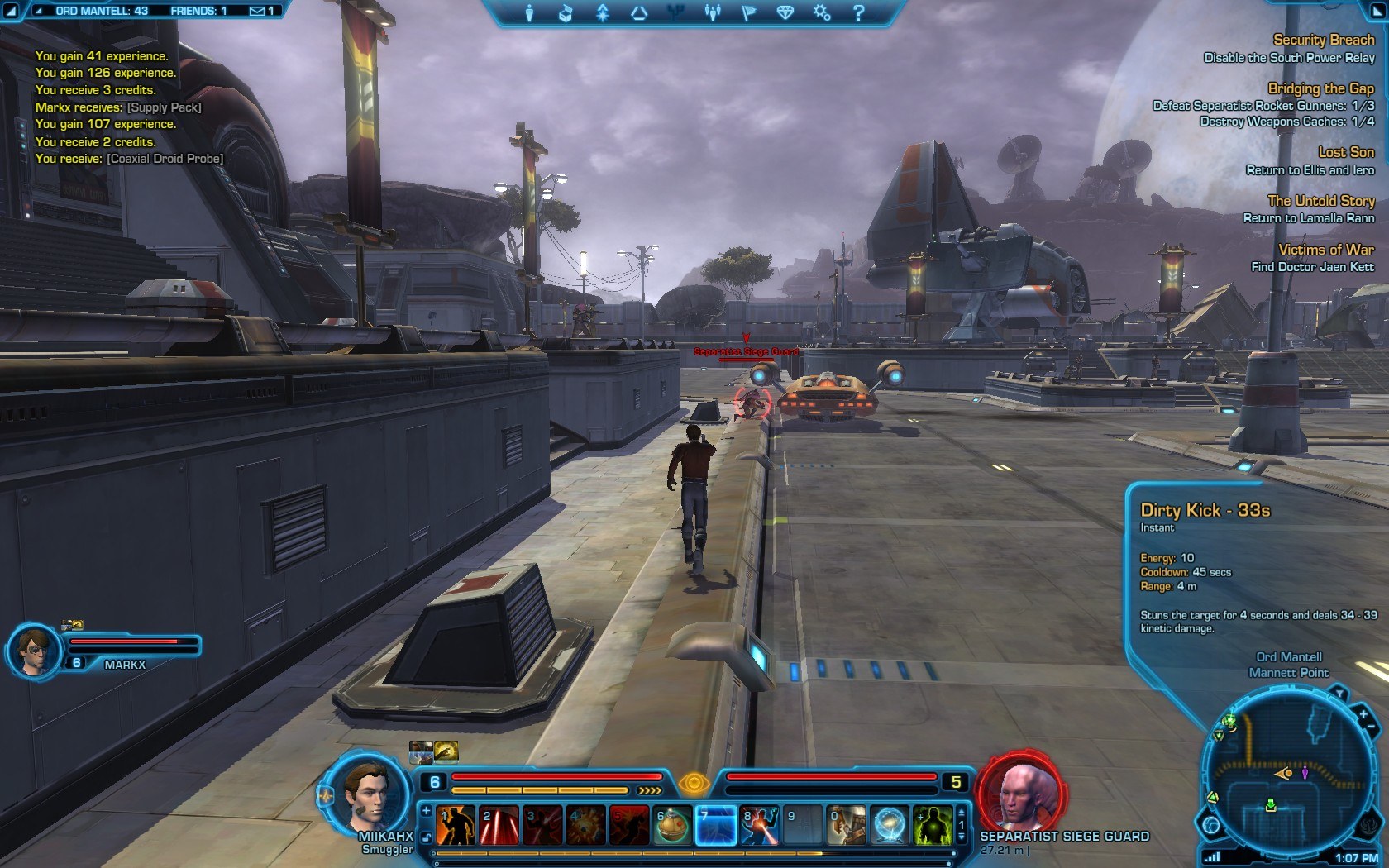 Smuggler, Ord Mantell