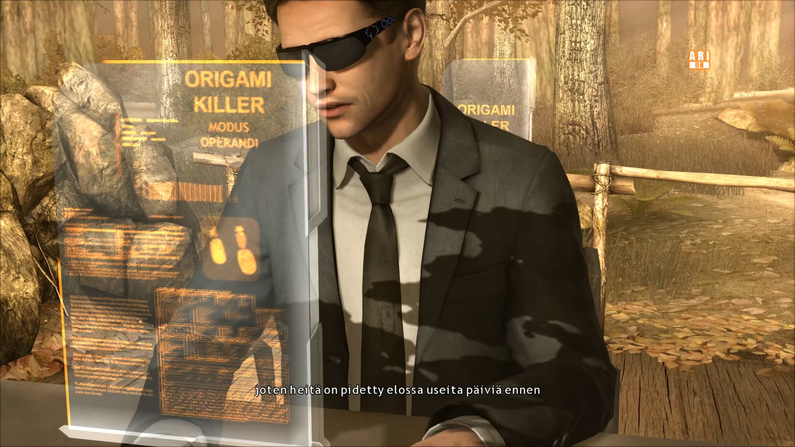 Norman Reviews Origami Killer Case Within ARI