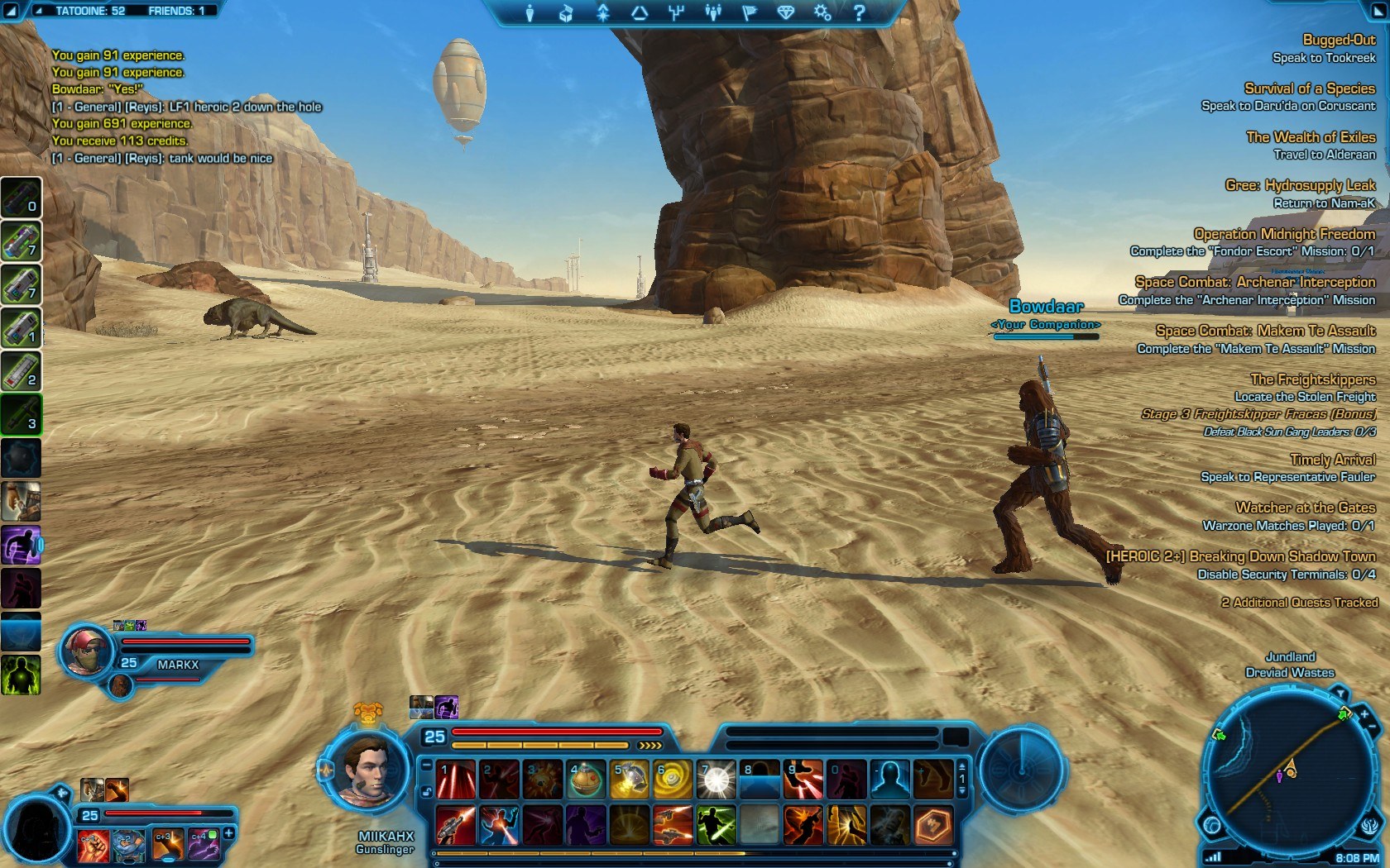 Gunslinger, Tatooine