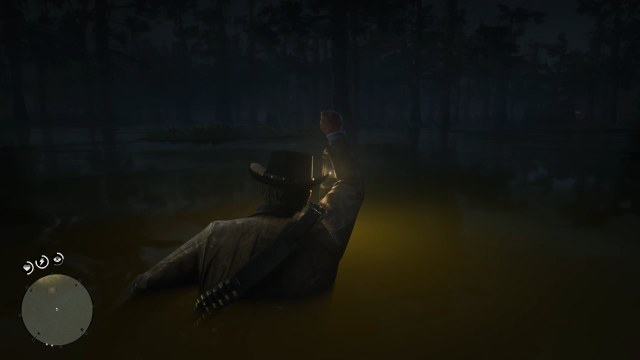 Arthur Searching The Swamp