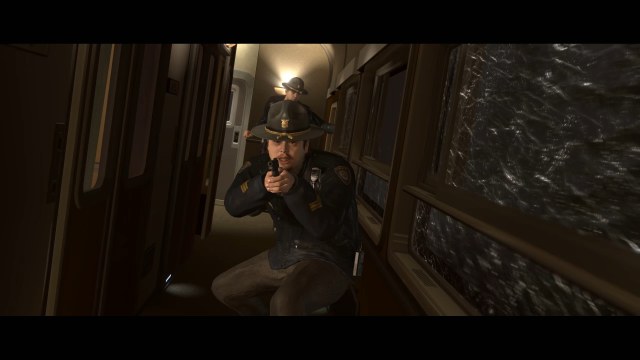 Police Encounter On Train