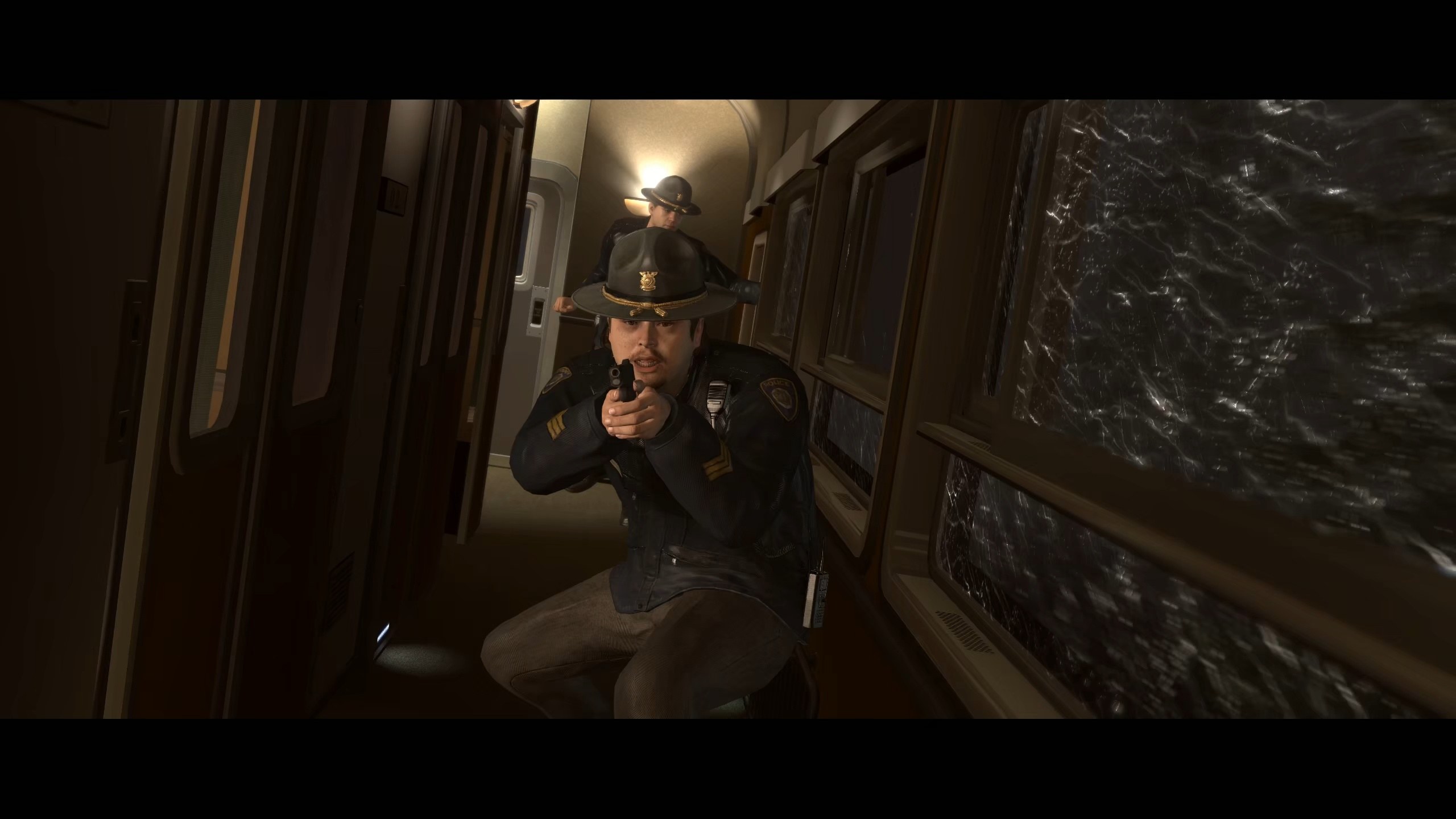 Police Encounter On Train