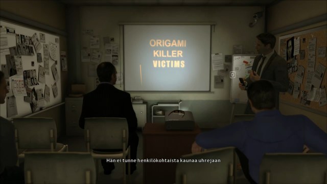 Norman Presents His Origami Killer's Profile