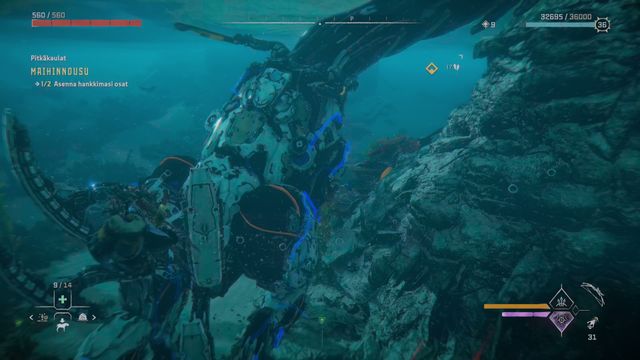 Underwater Tallneck