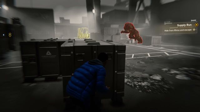 Miles Morales Escapes The Rhino