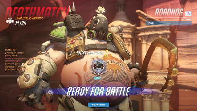 Competitive Deathmatch - Roadhog