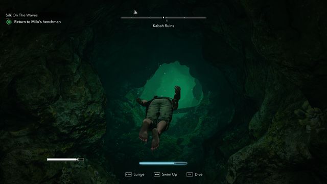 Diving Through The Kabah Ruins