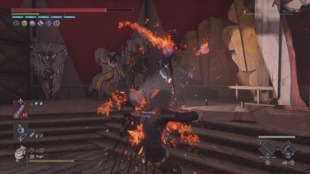 Flame Juggler Puppet