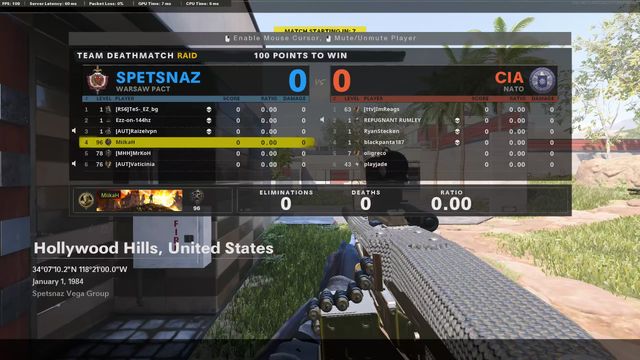 Full Team Deathmatch - Raid