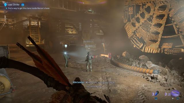 Entering Drill Base Omega