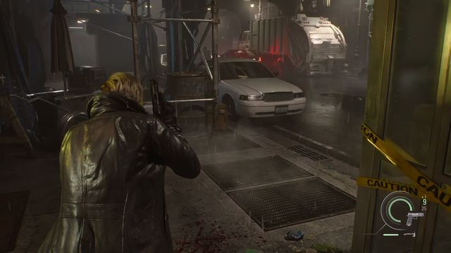 Leon Deals With A Zombie Outbreak