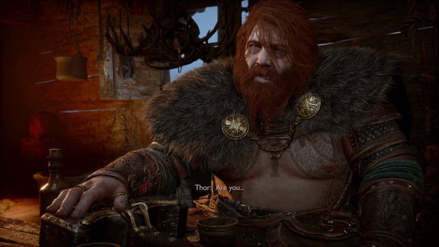 Thor And Odin Visit Kratos