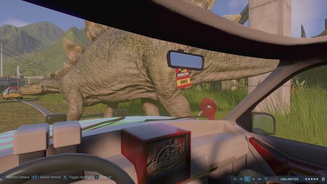 Park Tour - Stegosaurs Enclosure