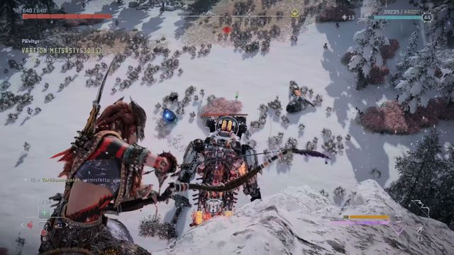 Taking Down Thunderjaw From Highground