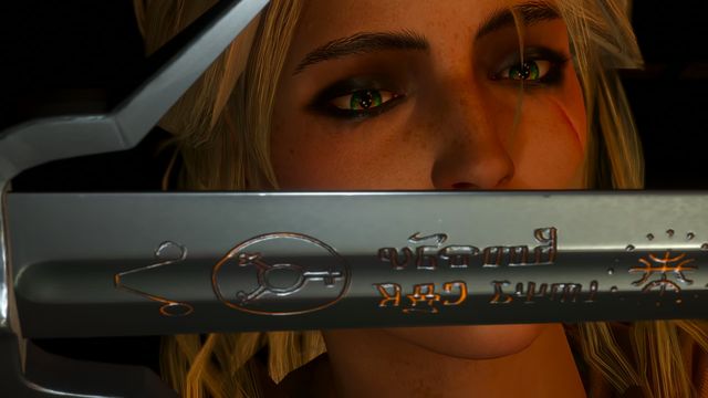 Geralt Gifts Ciri A New Witcher Silver Sword