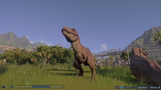 T-Rex Hunting Goats