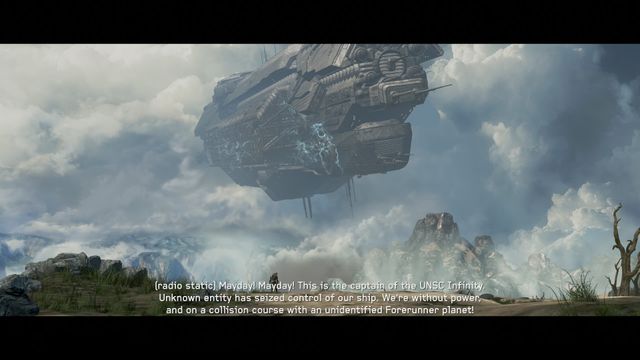 UNSC Infinity Crash-lands On Requiem