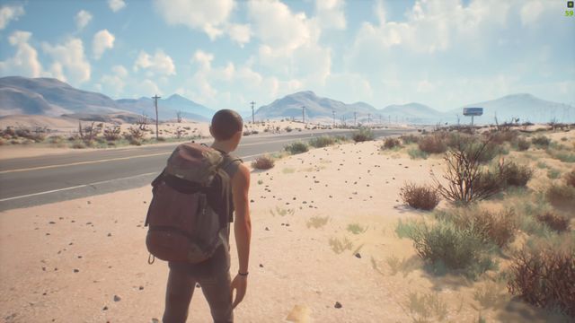 Hiking In The Desert
