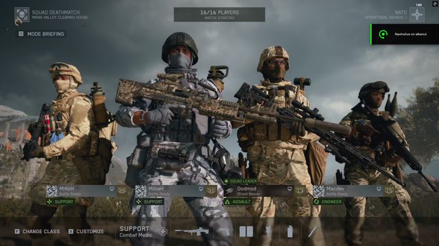 Full Squad Deathmatch - Mirak Valley